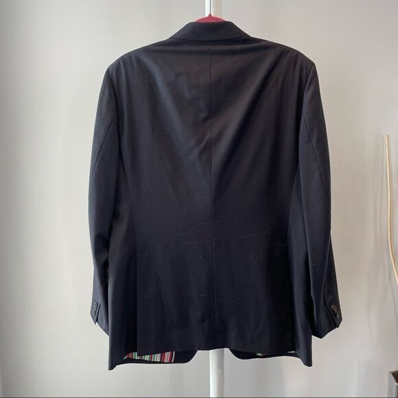 Etro navy wool blazer - Picture 3 of 16